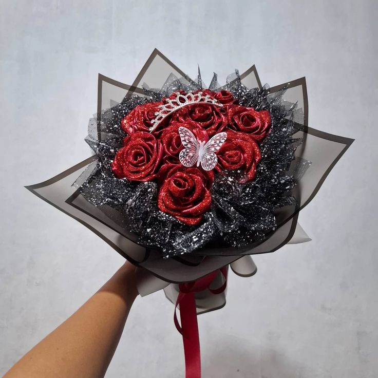 Artificial Flowers Bucket - Image 2